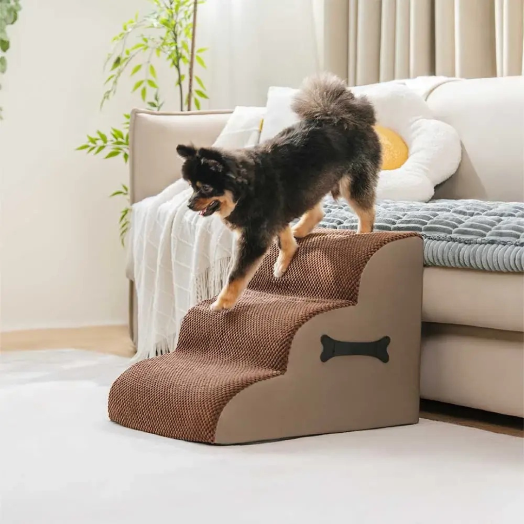 Escada ajustável com design suave e antiderrapante para animais de estimação®