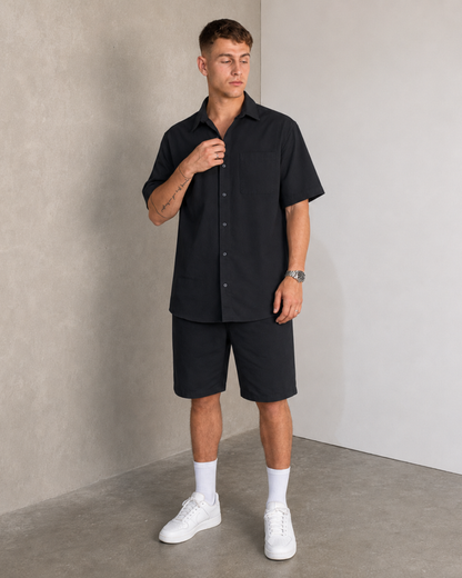 Conjunto de linho com calções