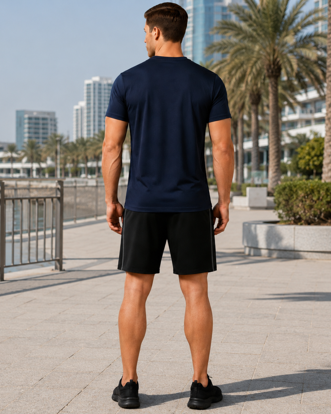Conjunto Desportivo de T-shirt e Calções