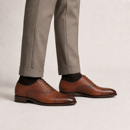 Sapatos Oxford com Atacadores