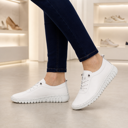 Sapatos Flexíveis com Cordões
