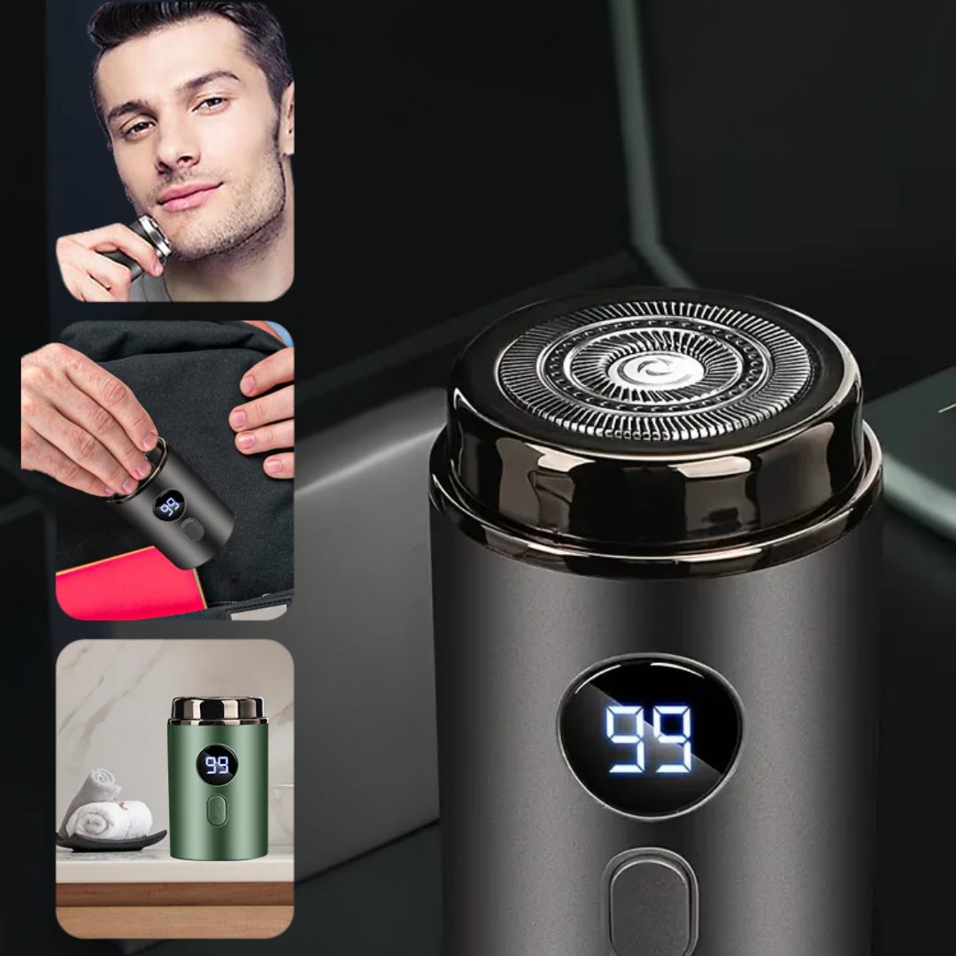 Máquina de barbear portátil com ecrã digital inteligente®