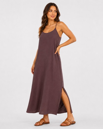 Vestido Comprido de Alças