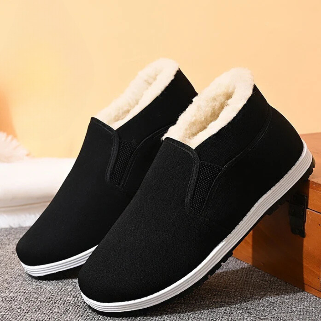 Sapatos Ortopédicos Confortáveis e Fáceis de Calçar com Felpa®