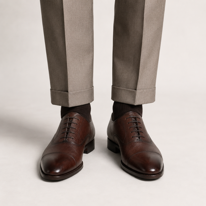 Sapatos Oxford com Atacadores