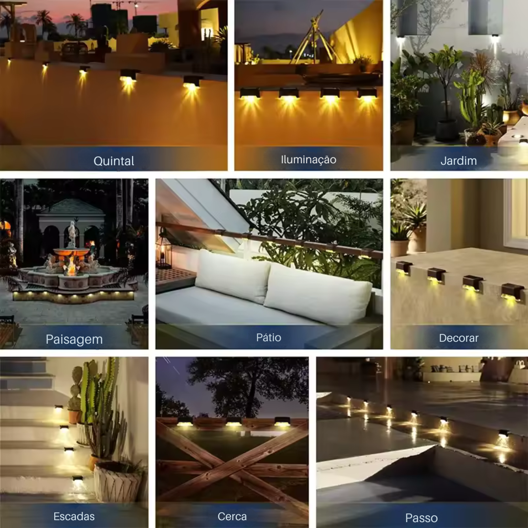 Mini luzes solares LED