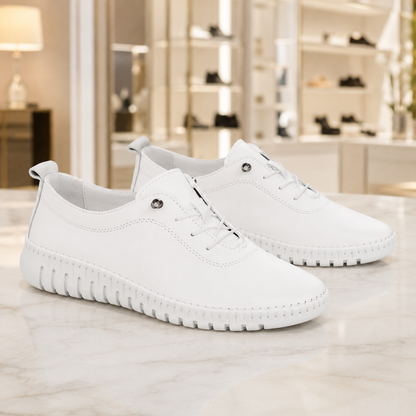Sapatos Flexíveis com Cordões