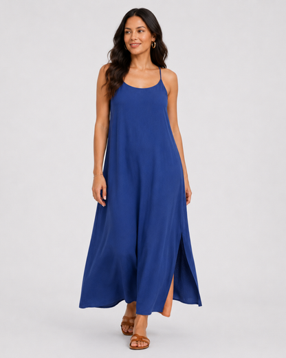 Vestido Comprido de Alças