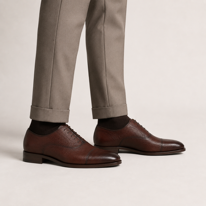 Sapatos Oxford com Atacadores
