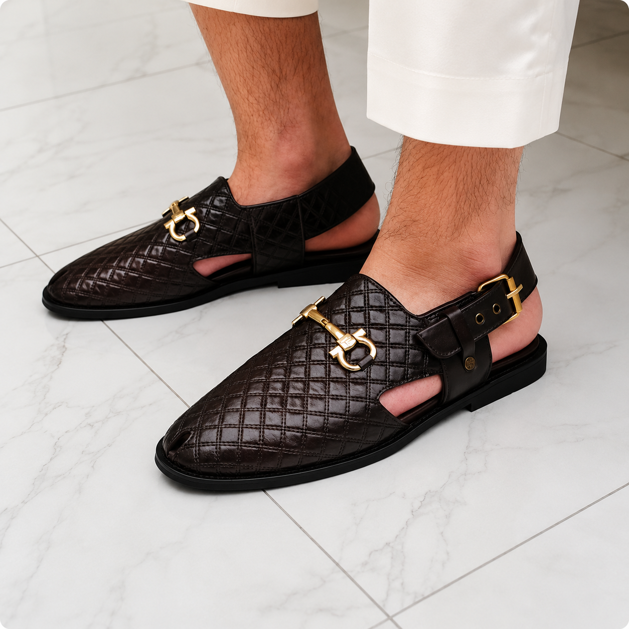 Mocassins Modernos em Couro com Sola Ergonómica